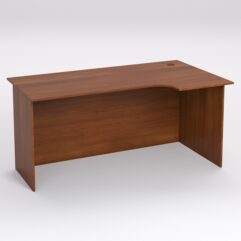 Стол эргономичный офисный СЭ-18А (правосторонний), Орех