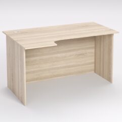 Стол эргономичный офисный СЭ-19А (левосторонний), Дуб Сонома