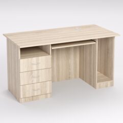 Стол для компьютера СК-33А (Левосторонний), Дуб Сонома