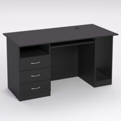 Стол для компьютера СК-33А (Левосторонний), Черный