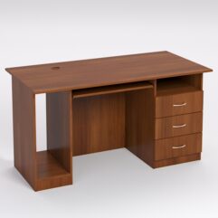 Стол для компьютера СК-34А (Правосторонний), Орех