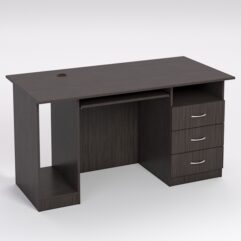 Стол для компьютера СК-34А (Правосторонний), Дуб Венге