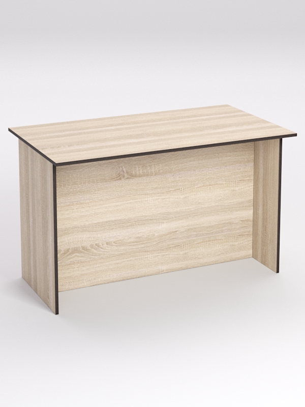 Стол для совещаний СС-42А, Дуб Сонома, кромка Дуб Венге