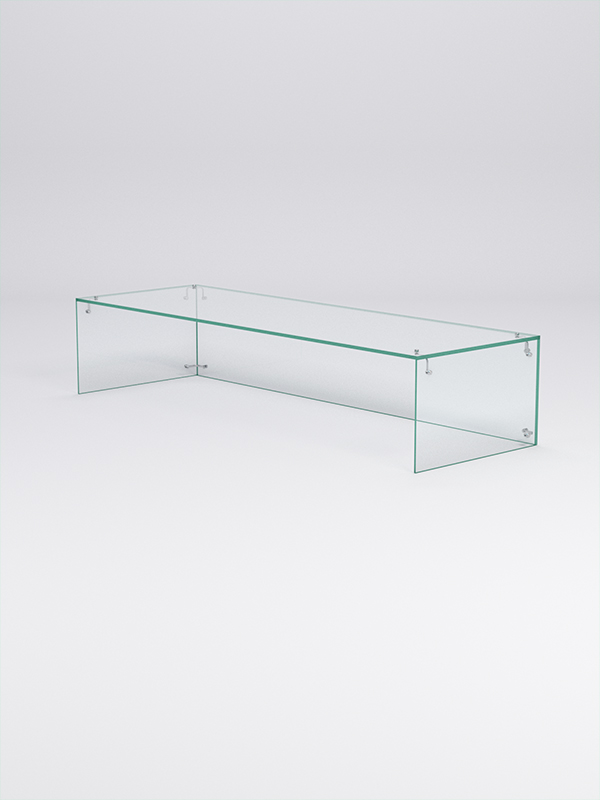 Витрина-купол СЛАДОСТЬ №3 для выпечки настольная, Стекло