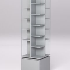 Стеллаж КАНЦЕЛЯРСКИЙ №4, Серый