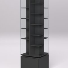 Стеллаж КАНЦЕЛЯРСКИЙ №4, Черный