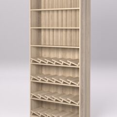 Стеллаж КАНЦЕЛЯРСКИЙ №5, Дуб Сонома