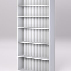 Стеллаж КАНЦЕЛЯРСКИЙ №6, Белый