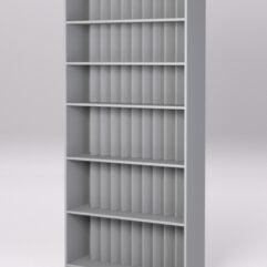 Стеллаж КАНЦЕЛЯРСКИЙ №6, Серый