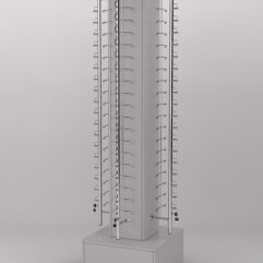 Стойка для очков ЛОРНЕТ №1 стационарная, Серый