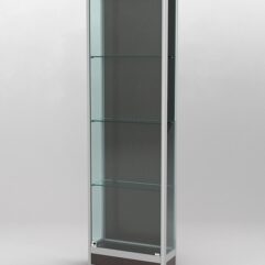 Витрина ПРОФИЛЬ ПОДИУМ №4-200-1 (задняя стенка - ДВП), Дуб Венге