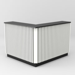 Ресепшн Кофешоп №1, Черный+Белый