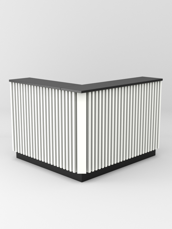 Ресепшн Кофешоп №1, Черный+Белый