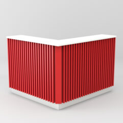 Ресепшн Кофешоп №1, Белый + красный