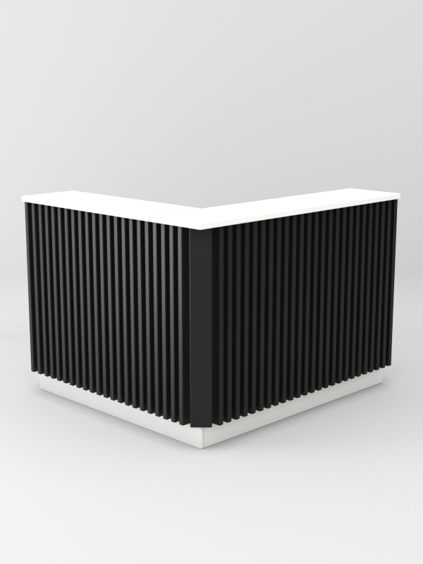 Ресепшн Кофешоп №1, Белый+Черный