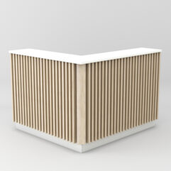 Ресепшн Кофешоп №1, Белый + Дуб Сонома