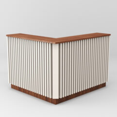 Ресепшн Кофешоп №1, Орех + Крем Вайс