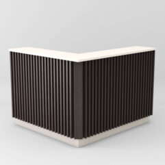 Ресепшн Кофешоп №1, Крем Вайс + Дуб Венге