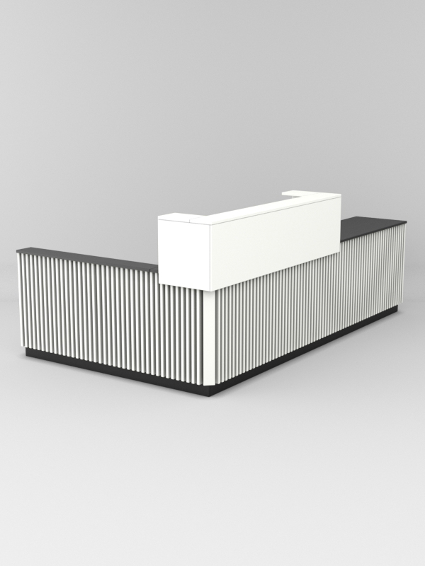 Ресепшн Кофешоп №2, Черный+Белый