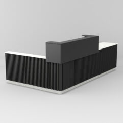 Ресепшн Кофешоп №2, Белый+Черный