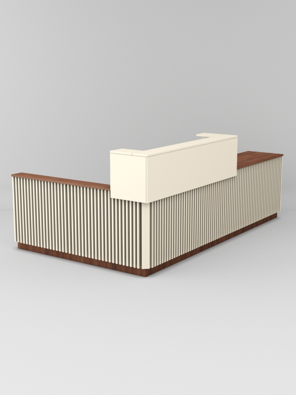 Ресепшн Кофешоп №2, Орех + Крем Вайс