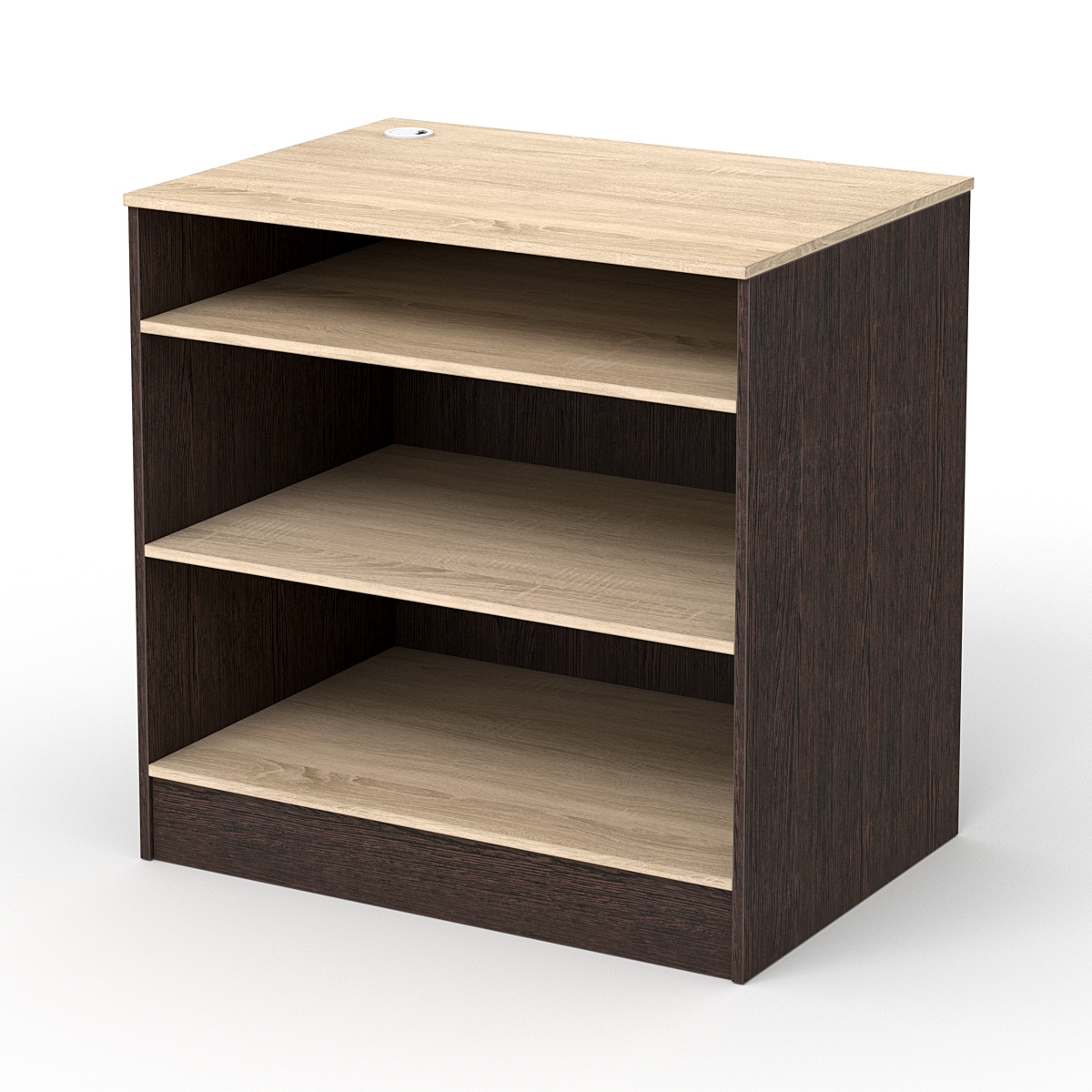 Кассовый стол РИВЬЕРА №1А, Дуб Венге и Дуб Сонома