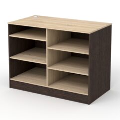 Кассовый стол РИВЬЕРА №2А, Дуб Венге и Дуб Сонома