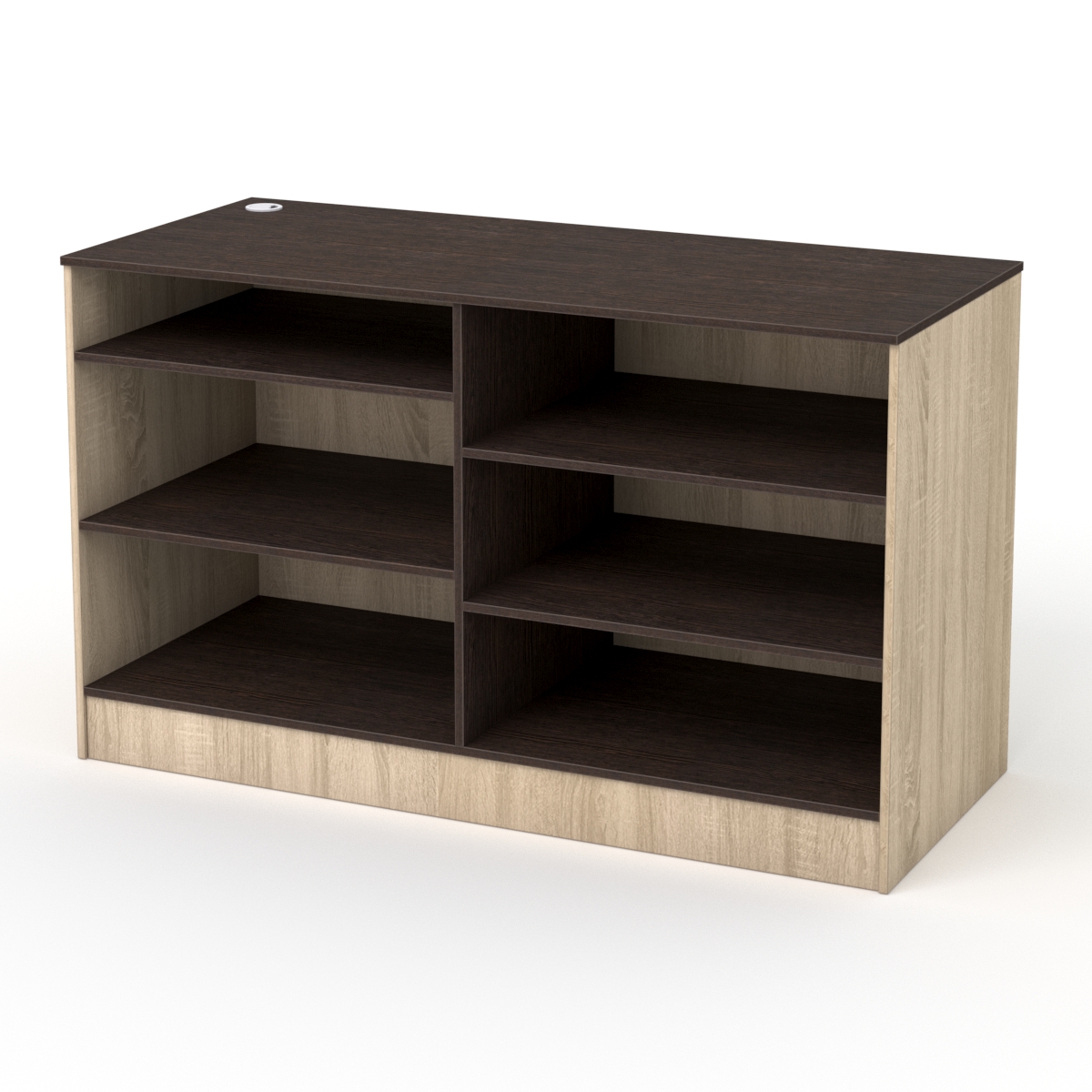 Кассовый стол РИВЬЕРА №3А, Дуб Сонома + Дуб Венге