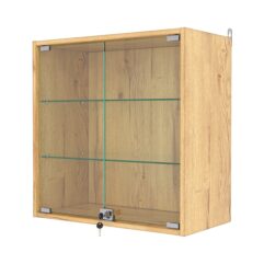 Витрина настенная №1-1АГ, Дуб Золотистый