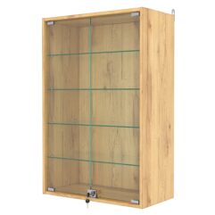 Витрина настенная №2-1АГ, Дуб Золотистый