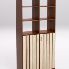 Стеллаж с тумбой для кальянов ТАБАК, Орех