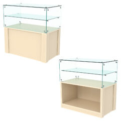 Прилавок ГРАЦИЯ №3, Крем Вайс