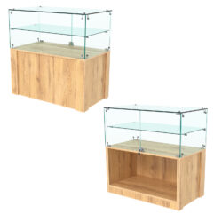 Прилавок ГРАЦИЯ №3-1, Дуб Золотистый