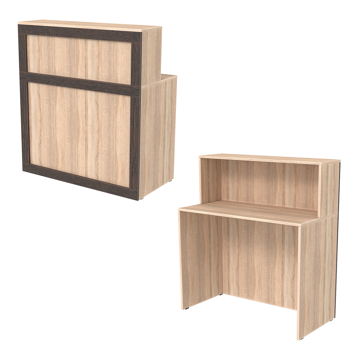 Ресепшн ГРАЦИЯ №1, Дуб Сонома + Дуб Венге