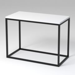 Стол Стронг №1 в стиле ЛОФТ, Белый