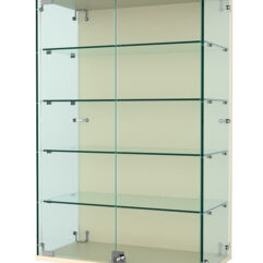 Витрина АТРИУМ настенная №2-1Г, Крем Вайс