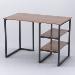 Стол Стронг №5 левосторонний в стиле ЛОФТ, Орех