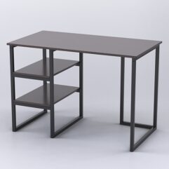 Стол Стронг №5 правосторонний в стиле ЛОФТ, Дуб Венге