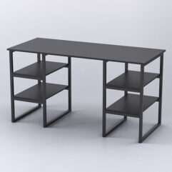 Стол Стронг №6 в стиле ЛОФТ, Черный