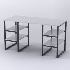 Стол Стронг №6 в стиле ЛОФТ, Серый