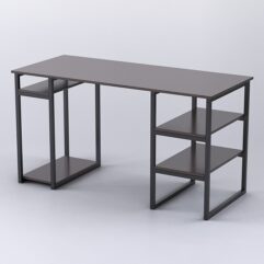 Стол Стронг №7 левосторонний в стиле ЛОФТ, Дуб Венге