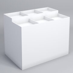 Стол для овощей и фруктов Свежесть №2, Белый