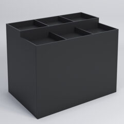 Стол для овощей и фруктов Свежесть №2, Черный