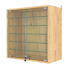 Витрина настенная №1-5АГ, Дуб Золотистый