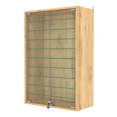 Витрина настенная №2-5АГ, Дуб Золотистый