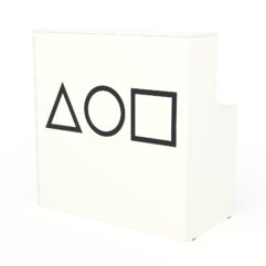 Ресепшн Игра в кальмара №4, Белый