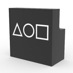 Ресепшн Игра в кальмара №4, Черный