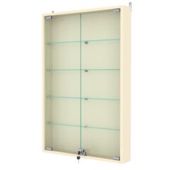 Витрина настенная №2-1АУ, Крем Вайс