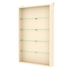 Витрина настенная №2-1ГУ, Крем Вайс