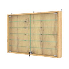 Витрина настенная №3-5АУ, Дуб Золотистый